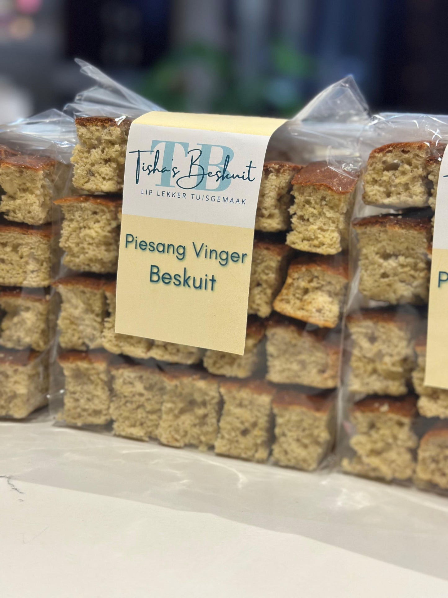 Piesang Vingers Beskuit 500g
