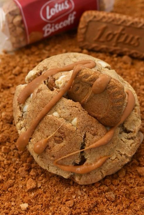 Biscoff Cheesecake Krummel Koekies