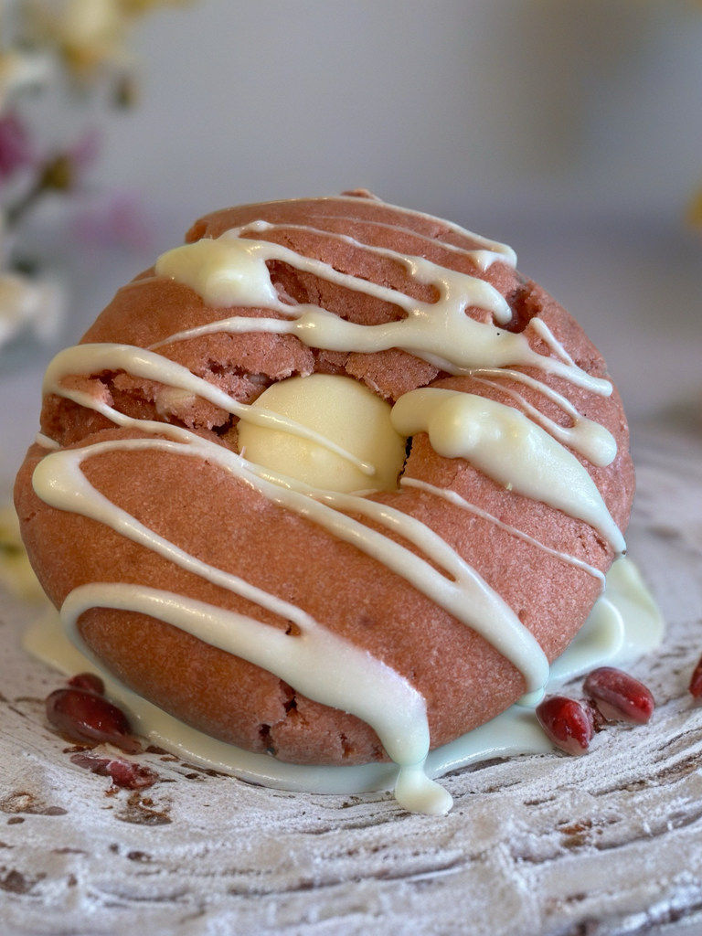 Rasberry & Cream Choc  Krummel Koekies