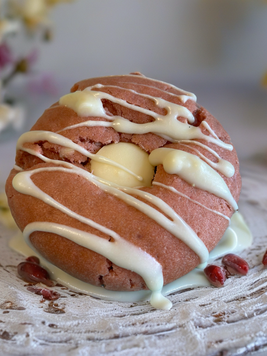 Rasberry & Cream Choc  Krummel Koekies